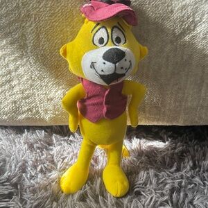 Yellow Vintage Hanna Barbera Toy Factory Top Cat Plush 14 in.